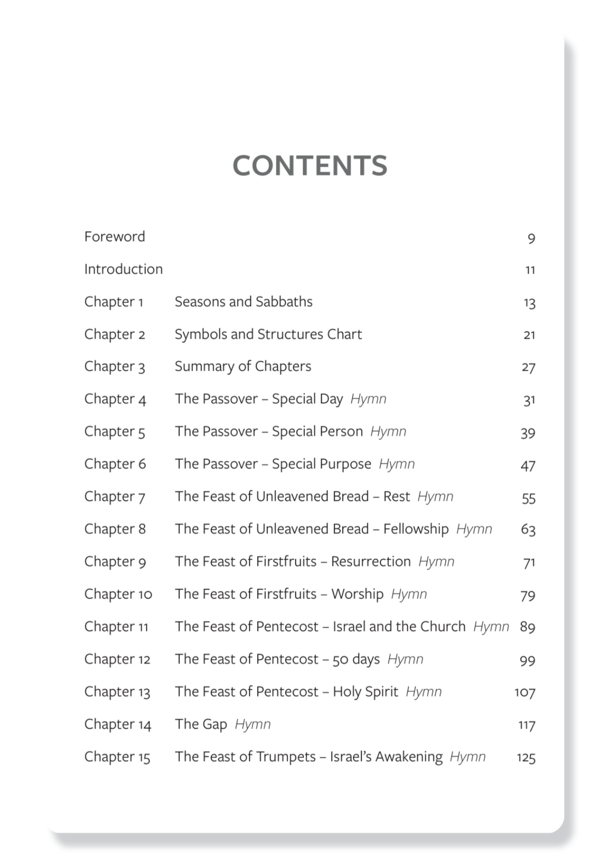 7 Feasts of Jehovah