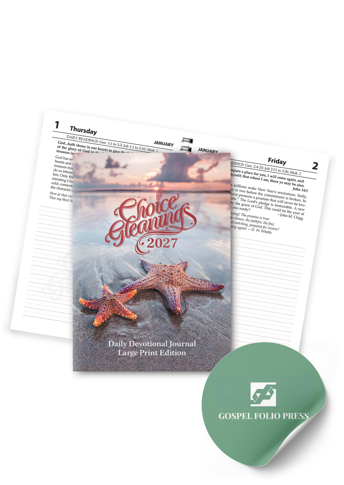 Choice Gleanings Journal 2027