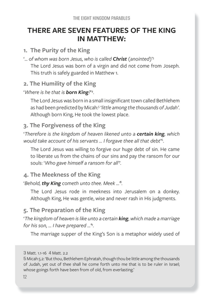 8 Kingdom Parables