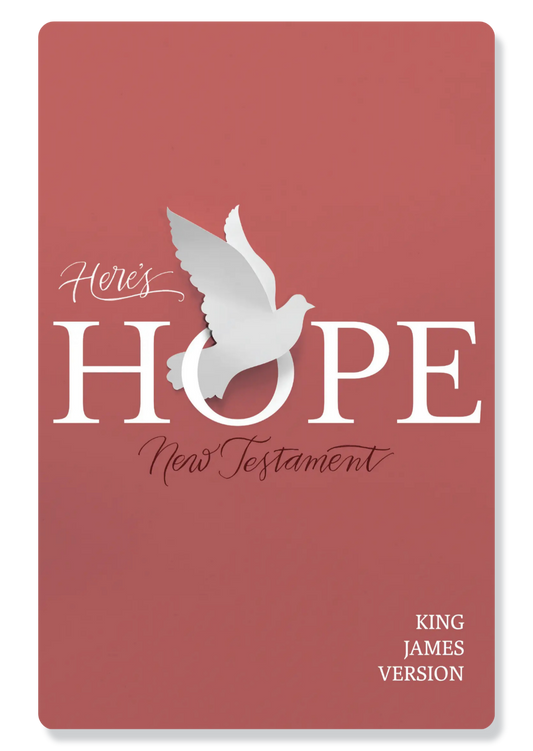 KJV Here's Hope New Testament (Pink)