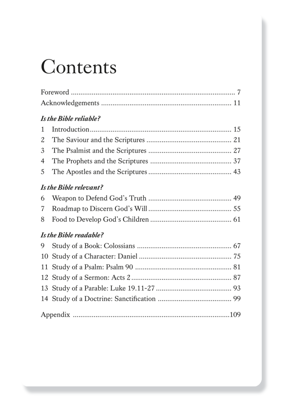 Banqueting on the Bible