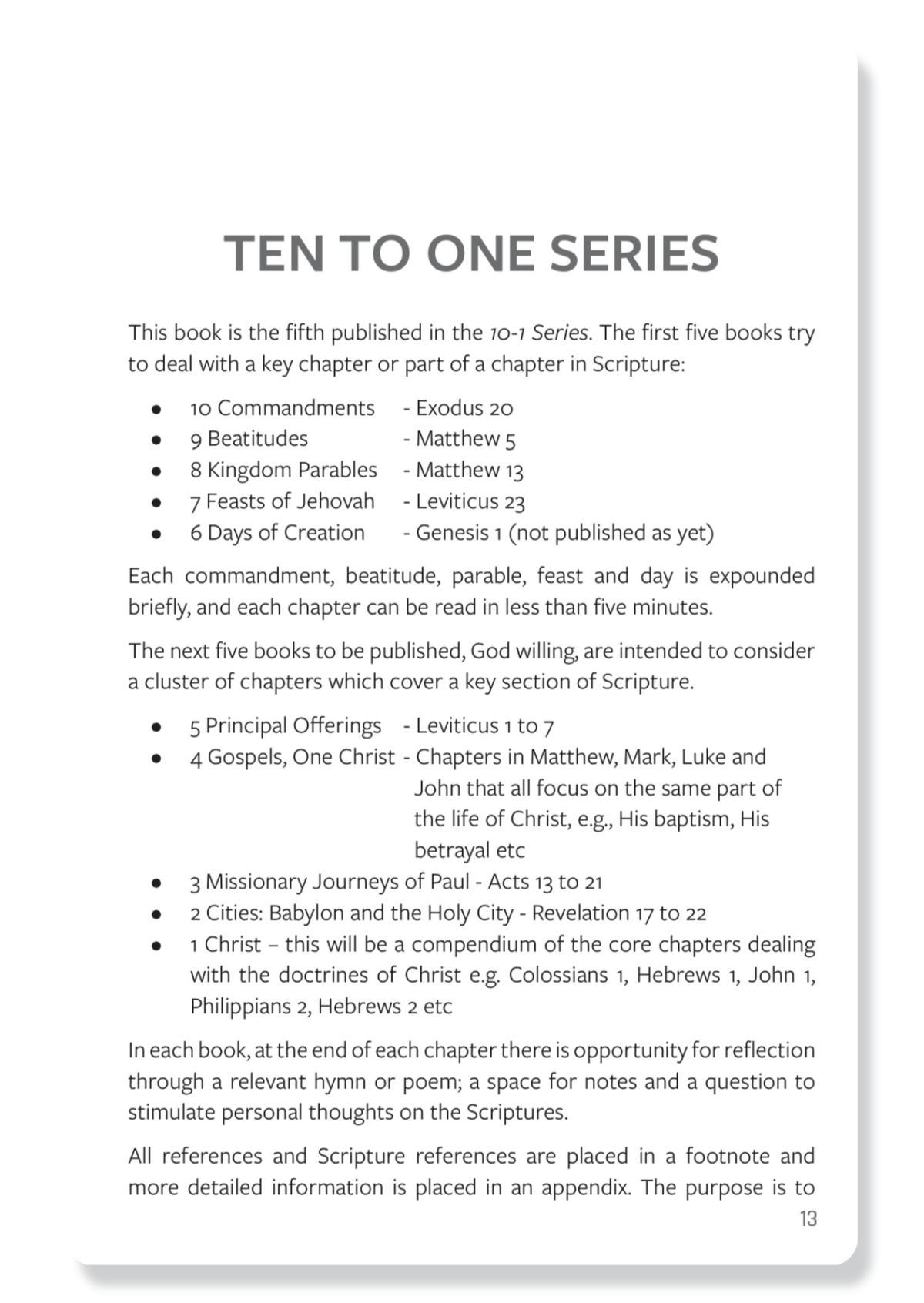 5 Principal Offerings