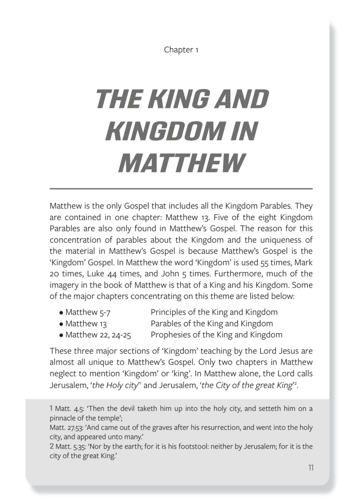 8 Kingdom Parables