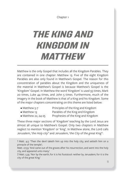 8 Kingdom Parables