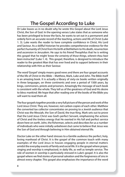 The Gospel of Luke, with Notes