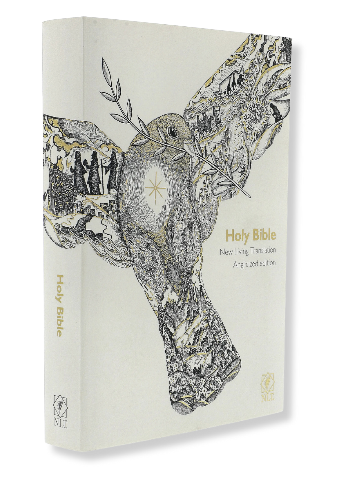 NLT Anglicised Bible (White)