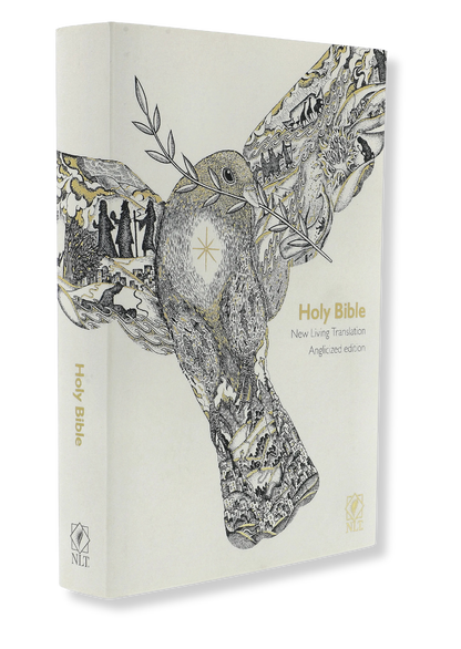 NLT Anglicised Bible (White)