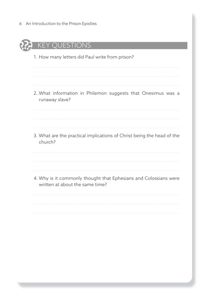 Book 5: The Prison Epistles