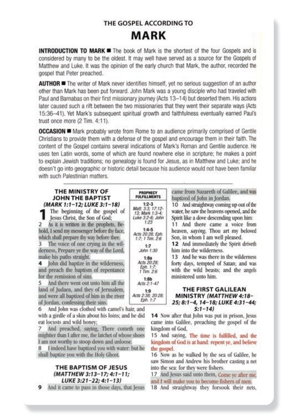 KJV God Keeps His Promises KJV Study Bible (Blue)