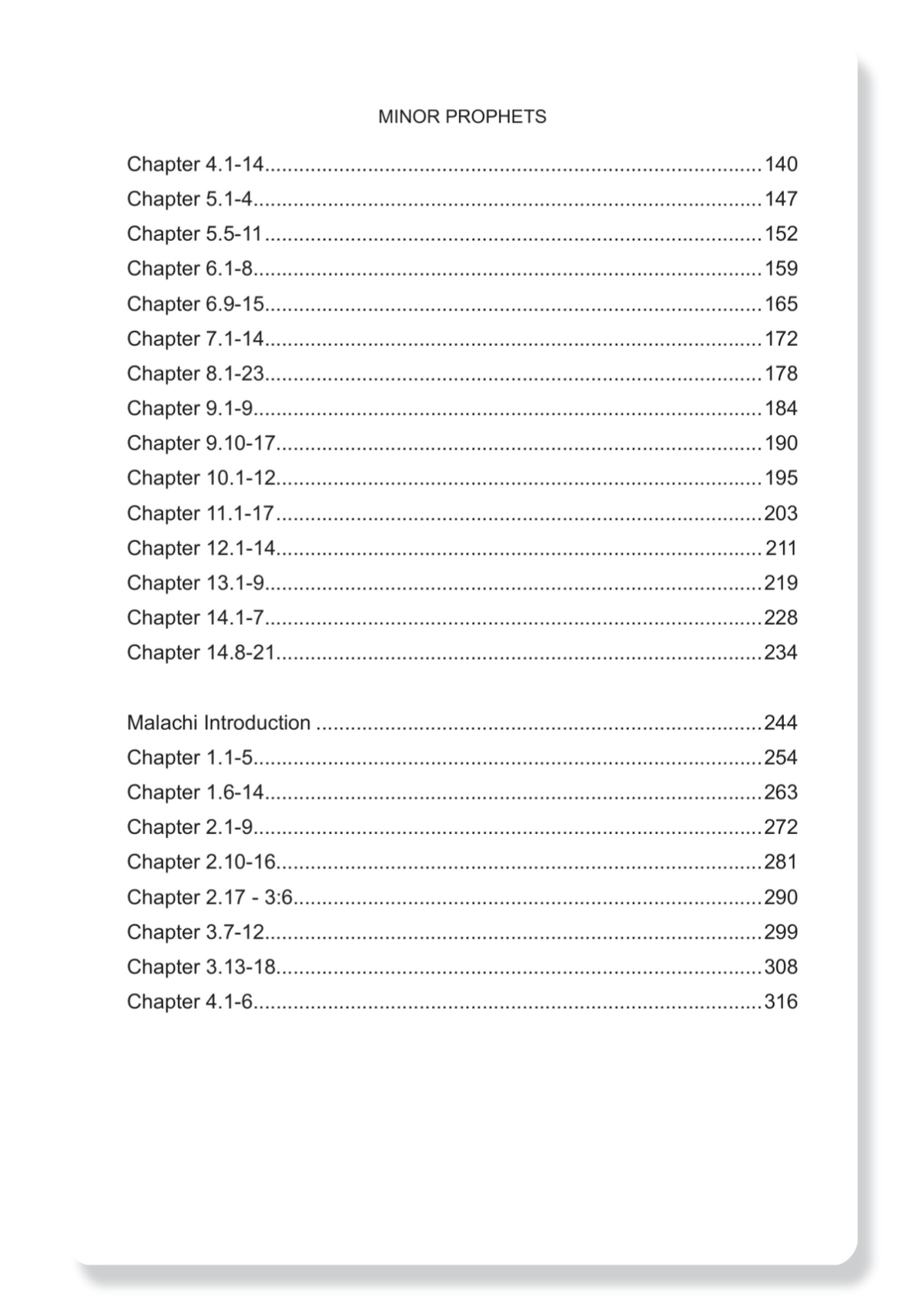 Zephaniah, Haggai, Zechariah & Malachi