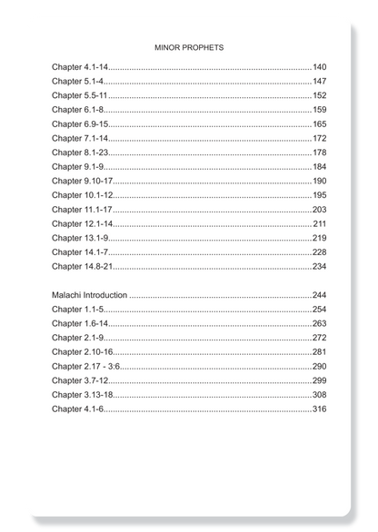 Zephaniah, Haggai, Zechariah & Malachi