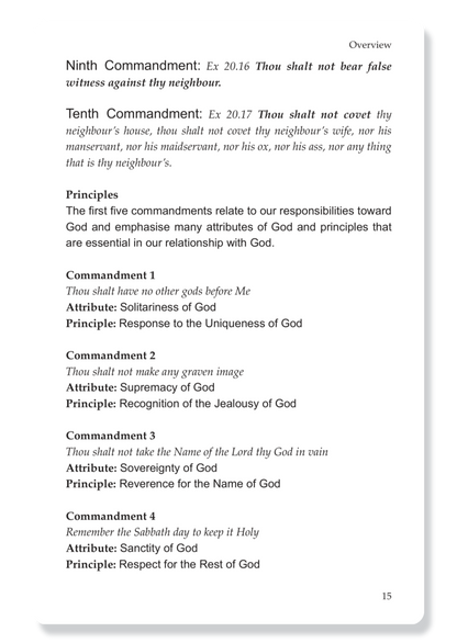 10 Commandments