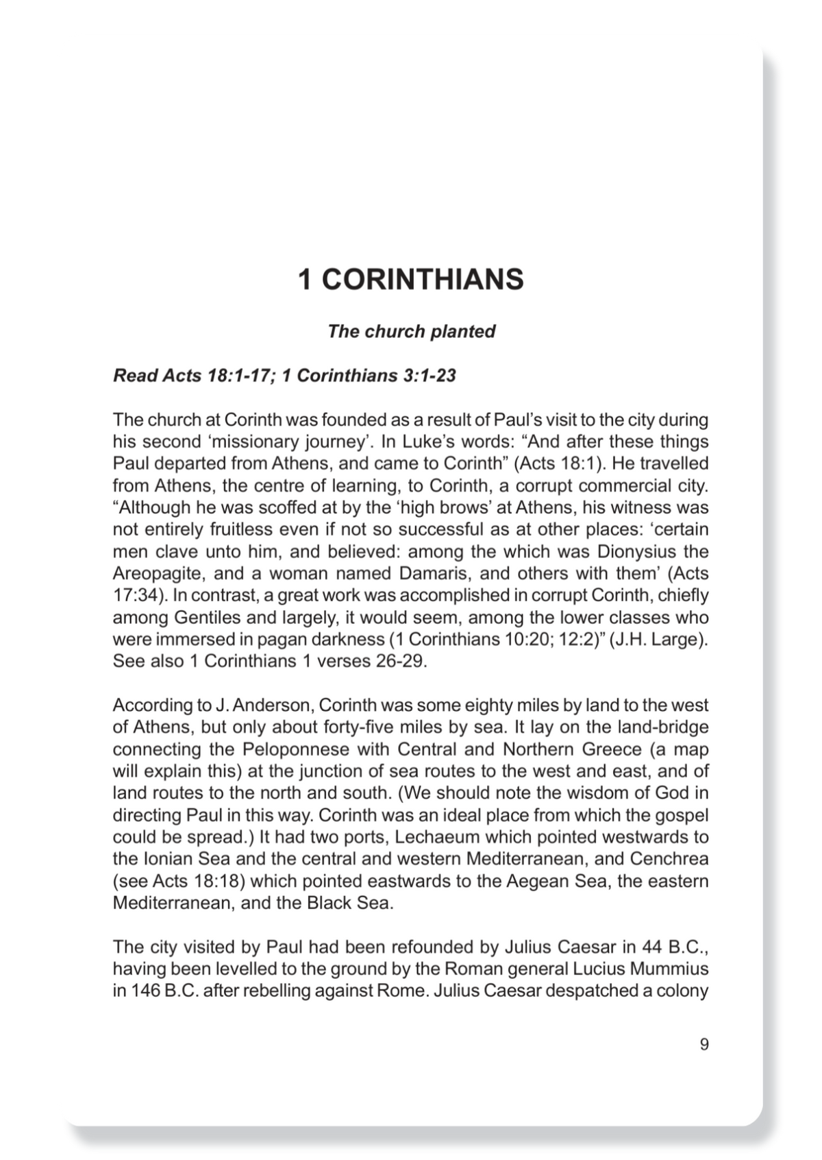 1 Corinthians