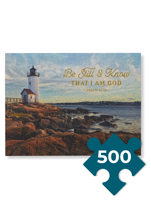 500 Piece Puzzle (Be Still)