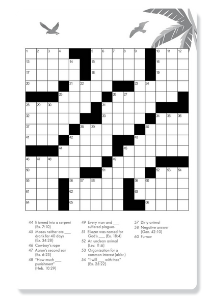 Relaxing Bible Crosswords