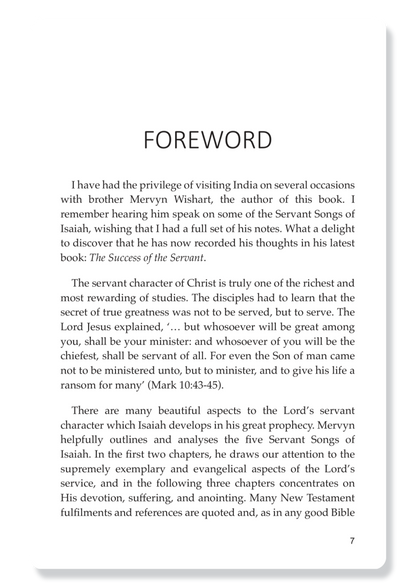 The Success of the Servant