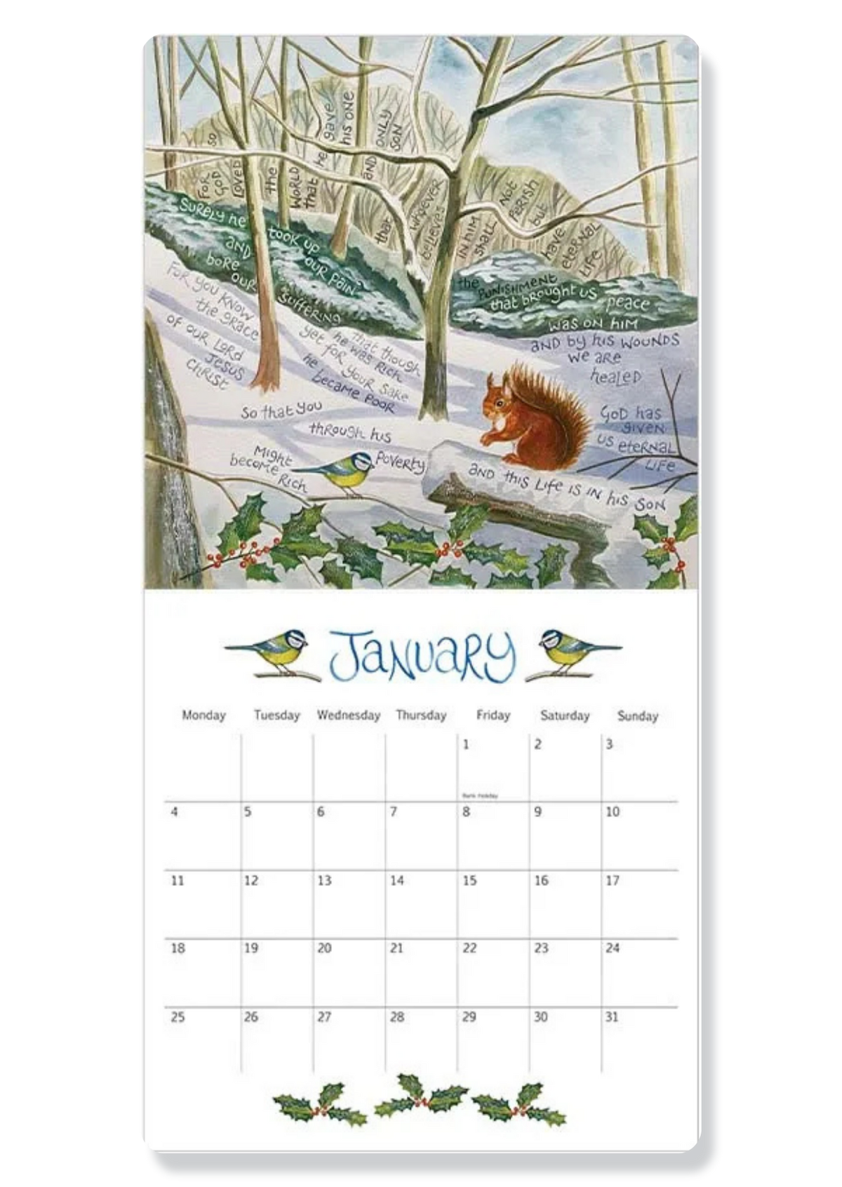 Hannah Dunnett Large Calendar
