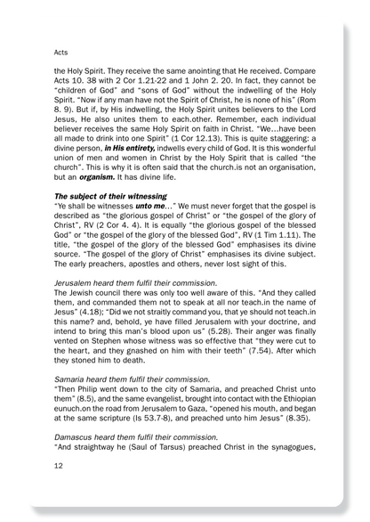 The Acts of the Apostles