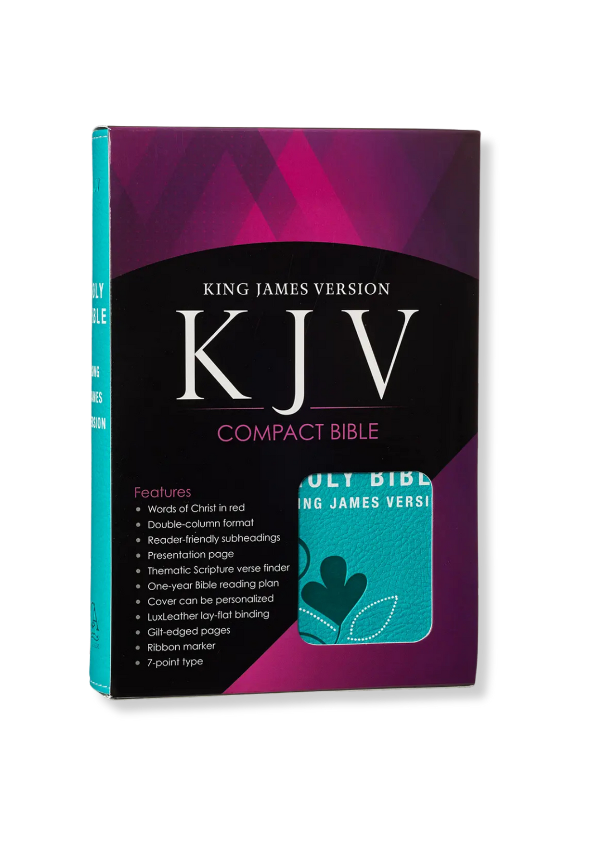 KJV Pocket Edition, Luxleather (Turquoise)