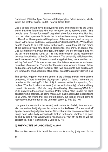 Zephaniah, Haggai, Zechariah & Malachi