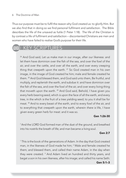 Book 6: The Doctrine of Man