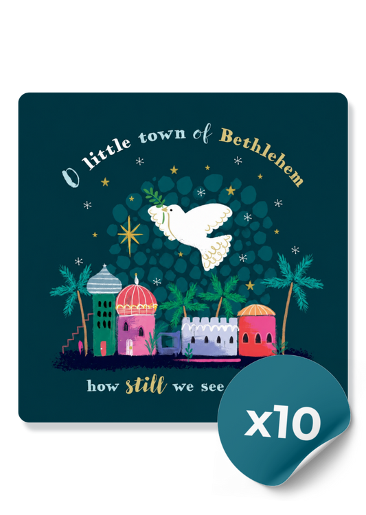 Compassion Charity Christmas Cards: Bethlehem (10 Cards)