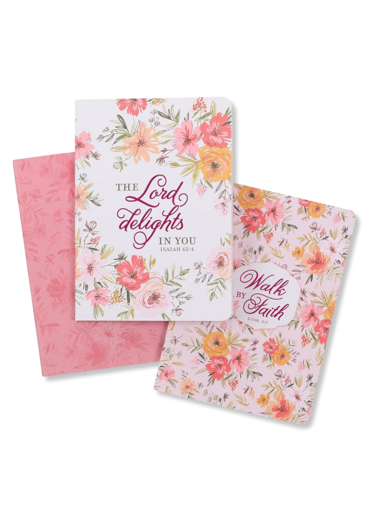 Walk by Faith A5 Paperback Notebooks (Set of 3)
