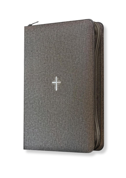 NLT Thinline Reference Zip Bible (Grey, Filament App Enabled)