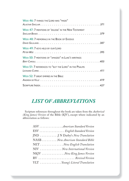 Scripture Sevens Volume 3