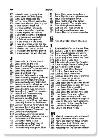 New Gospel Hymn Book