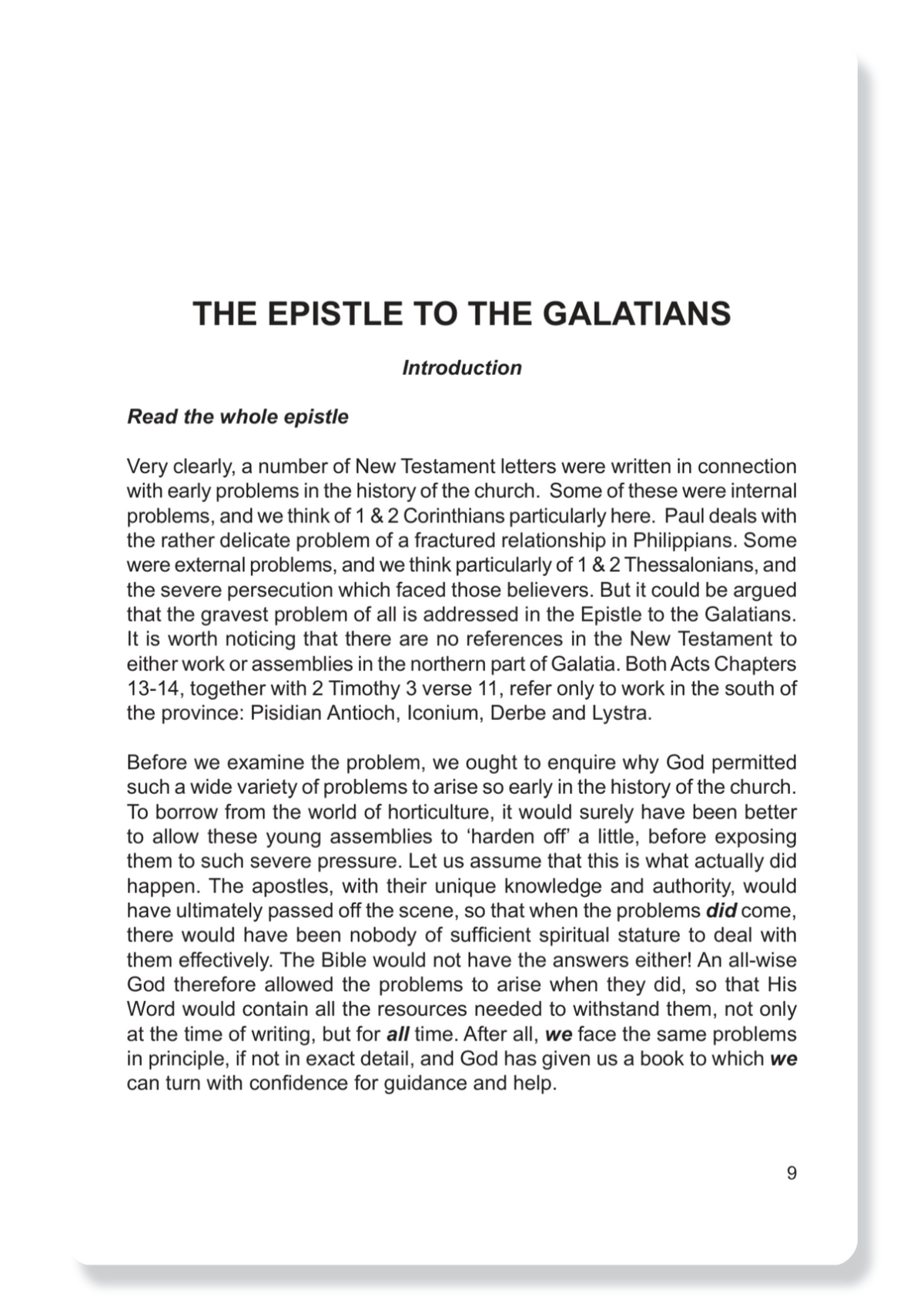Galatians & Ephesians