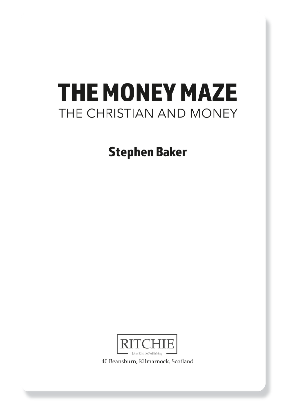 The Money Maze