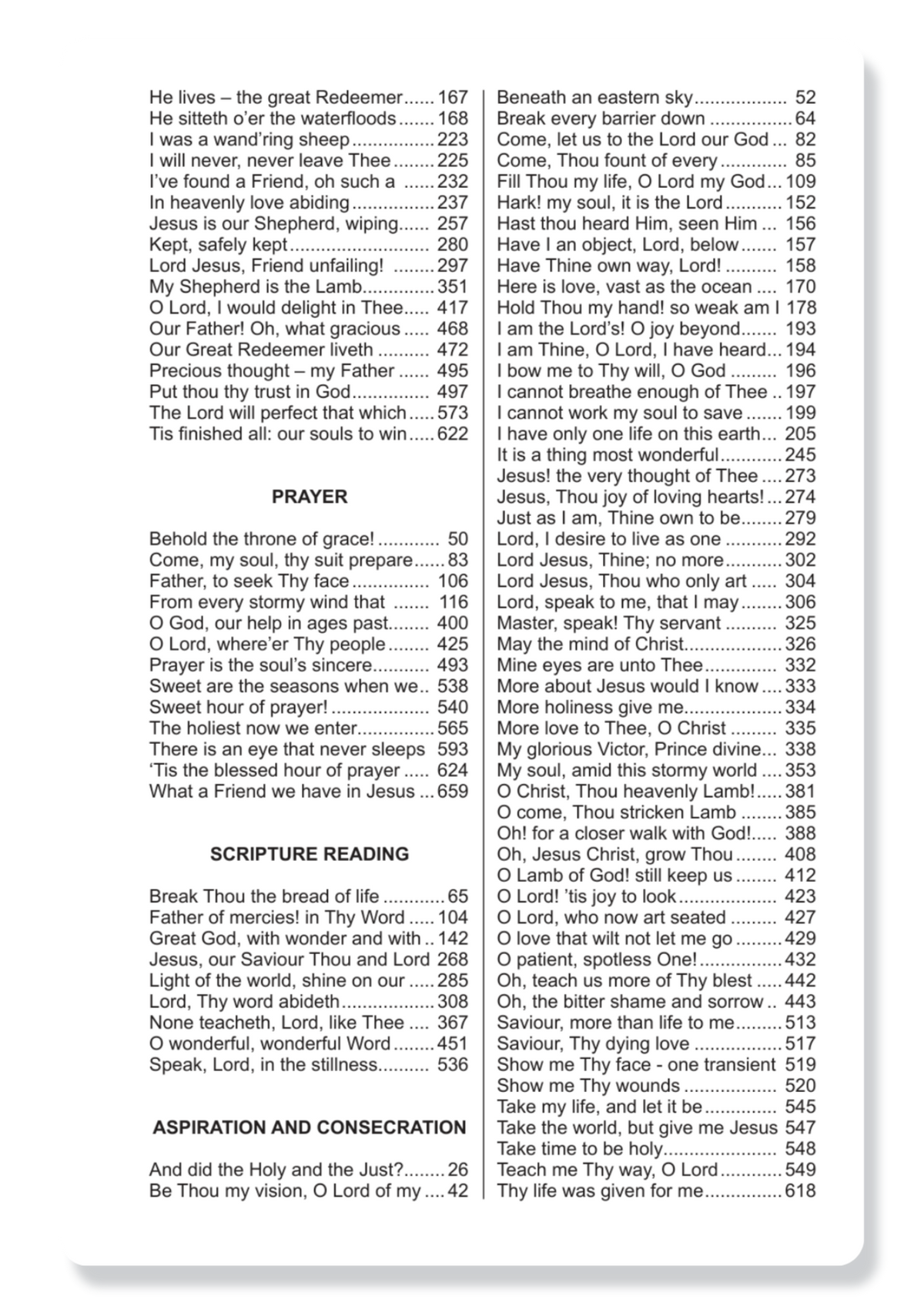 New Believer's Hymn Book