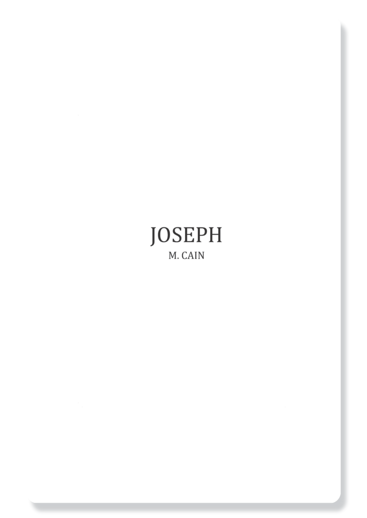 Jacob & Joseph