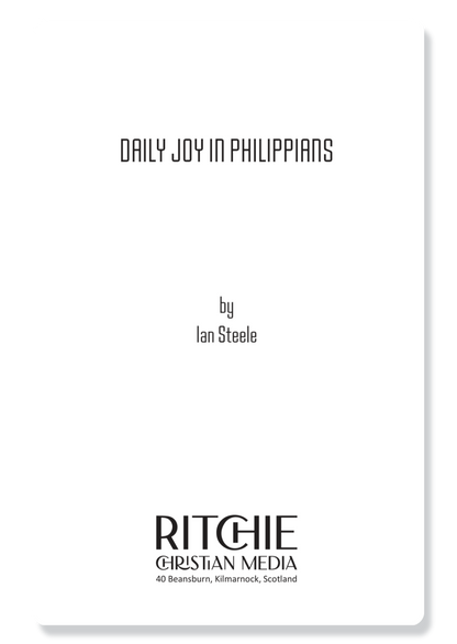 Daily Joy in Philippians