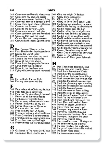 New Gospel Hymn Book