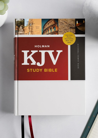 Holman KJV Study Bible, Full Colour Hardback