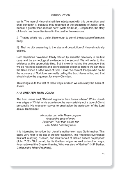 Jonah, Micah, Nahum & Habakkuk