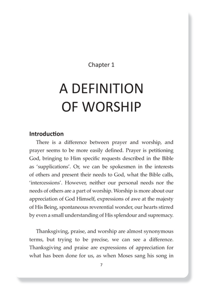 A Simple Guide To Worship