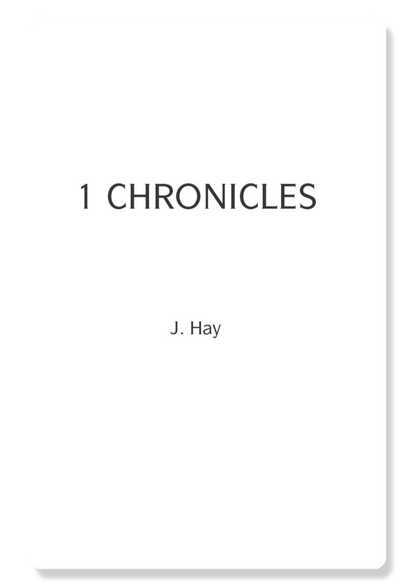 1 Chronicles