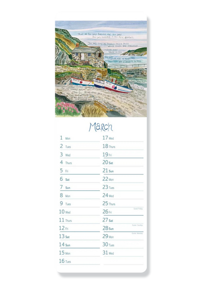 Hannah Dunnett Slim Calendar