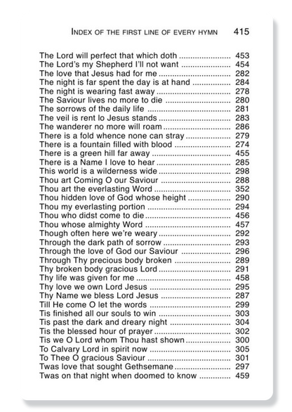 Old Believer's Hymn Book
