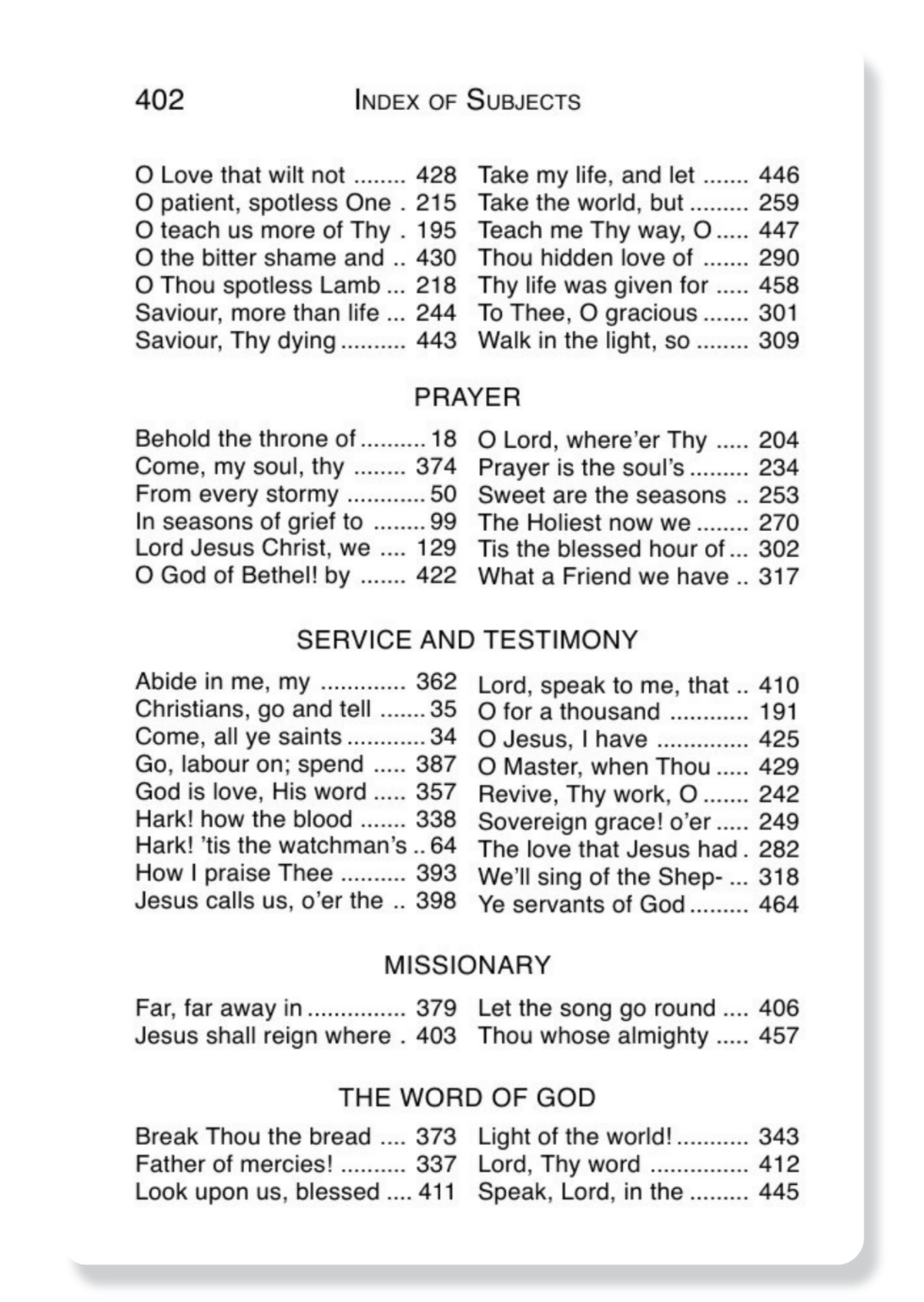 Old Believer's Hymn Book
