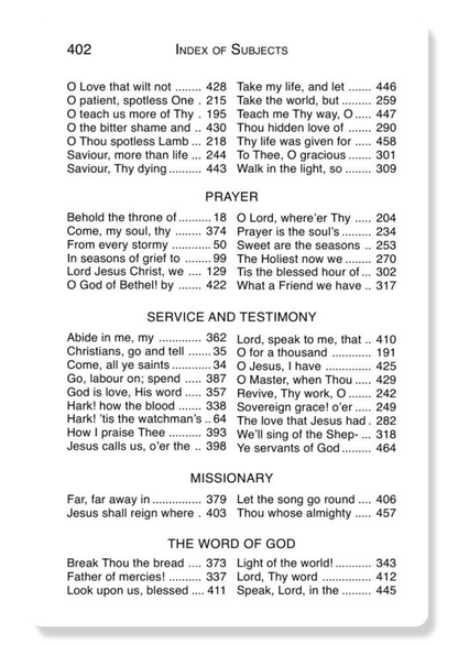 Old Believer's Hymn Book