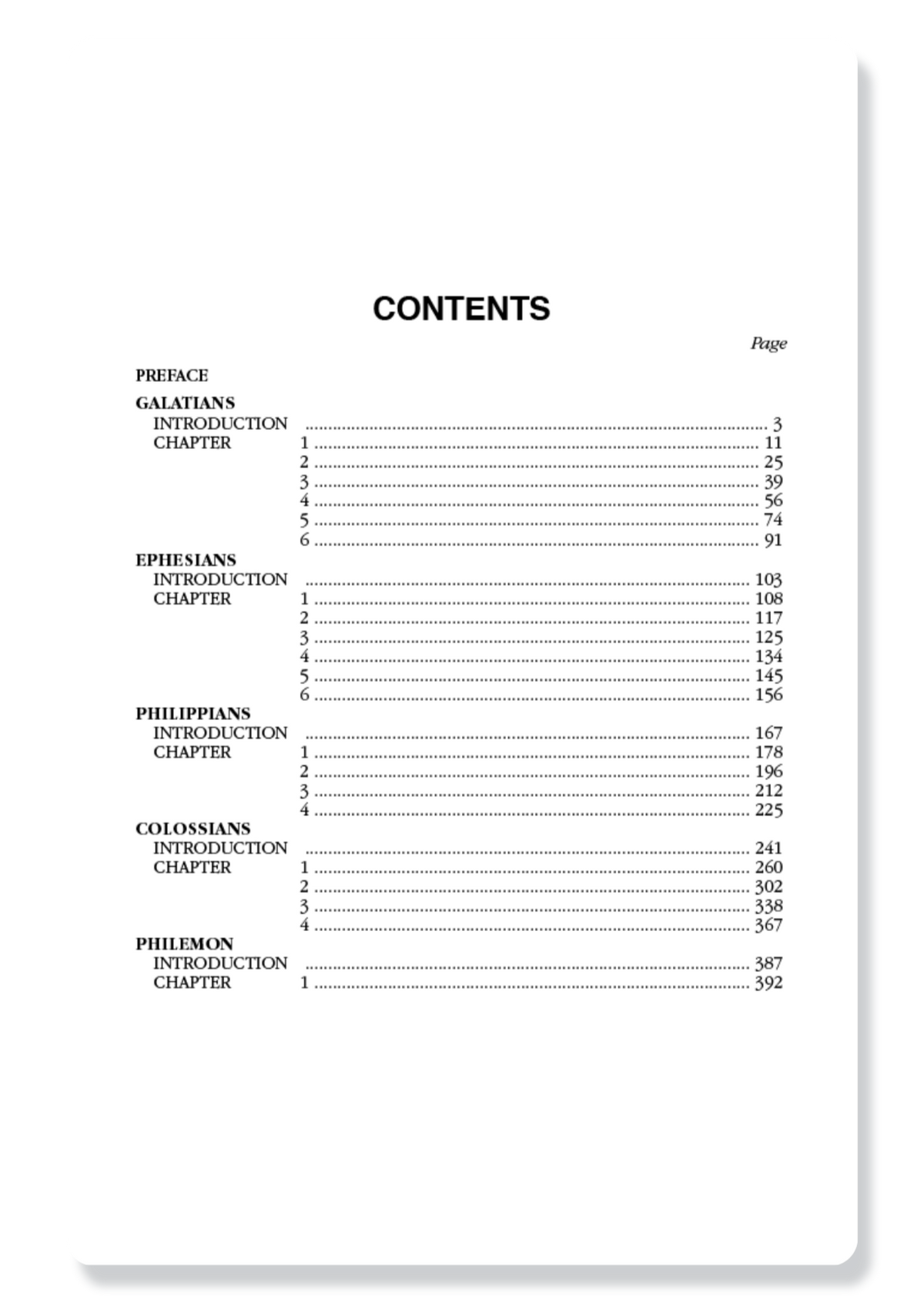 Galatians, Ephesians, Philippians, Colossians & Philemon