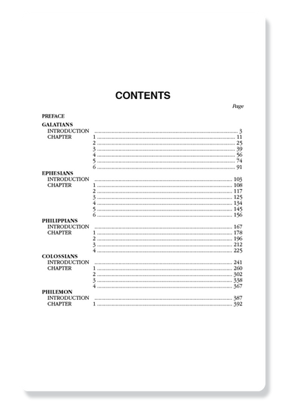 Galatians, Ephesians, Philippians, Colossians & Philemon