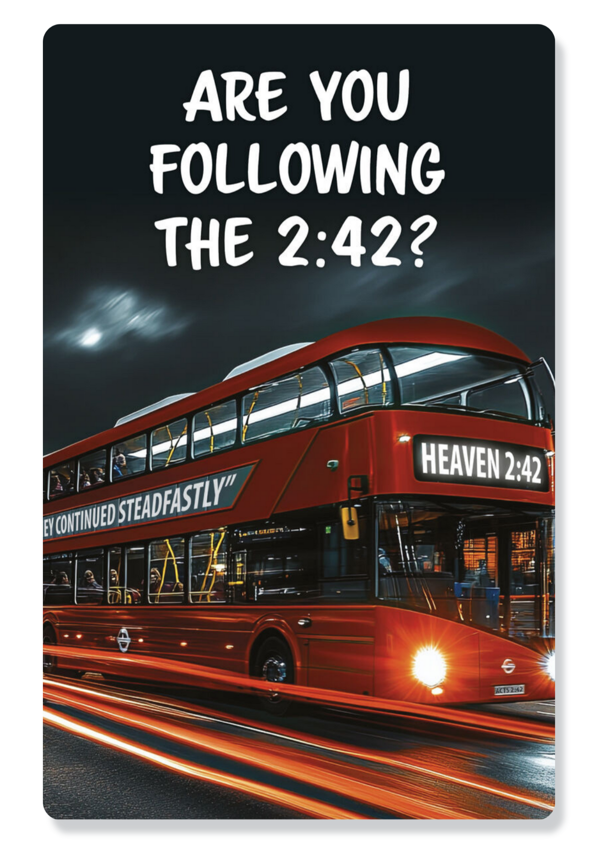Are You Following the 2:42?