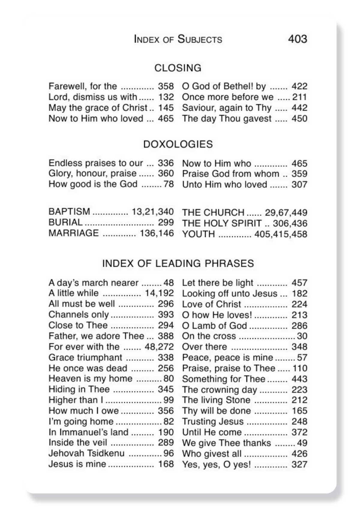 Old Believer's Hymn Book