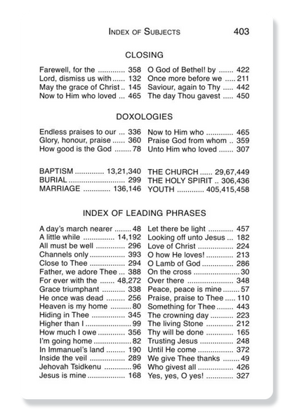 Old Believer's Hymn Book