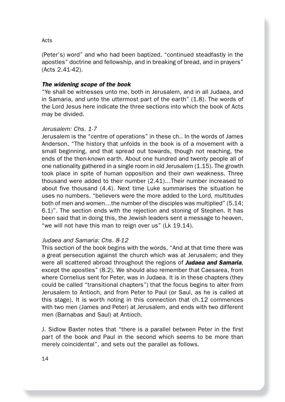 The Acts of the Apostles